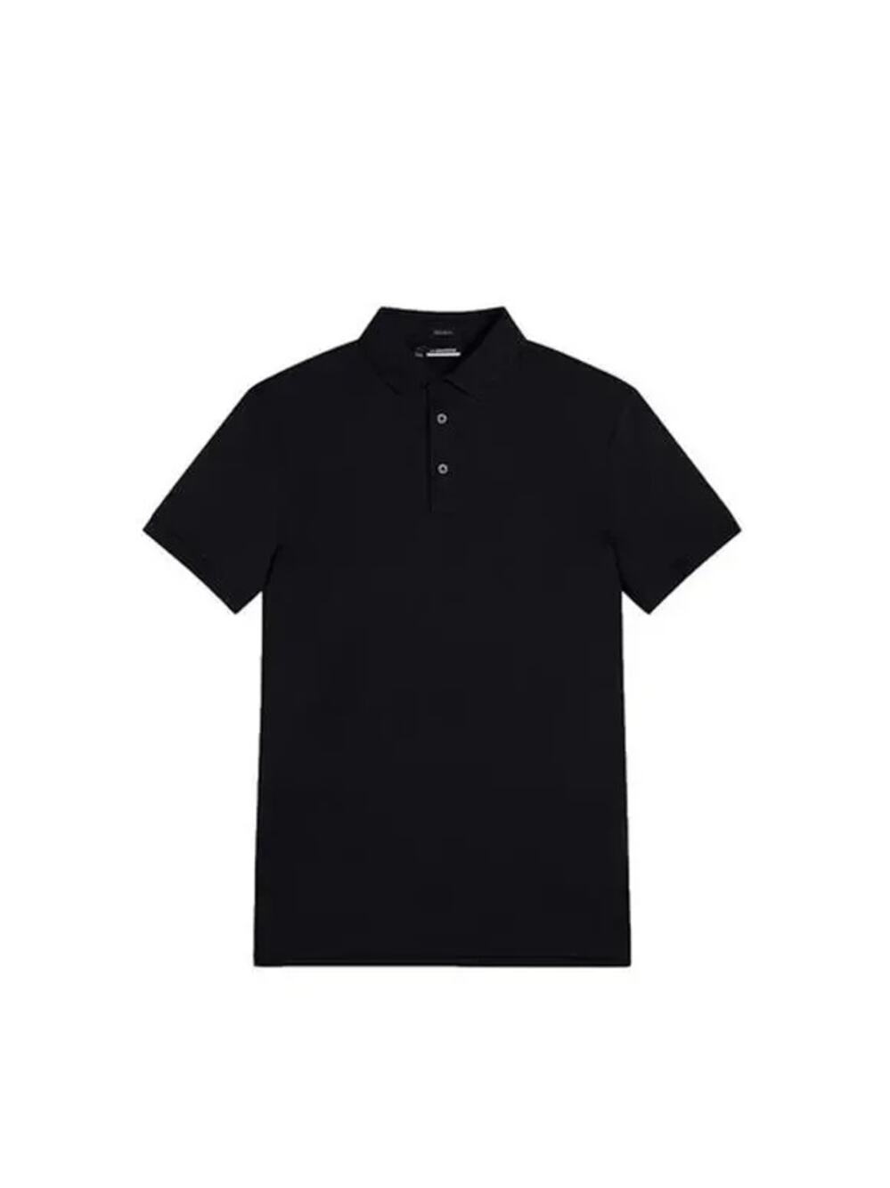 Kavio Guy Black Short Sleeve Cotton Collared Polo Shirt Men's Size XL